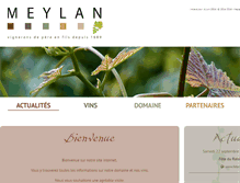 Tablet Screenshot of meylan-vigneron.ch